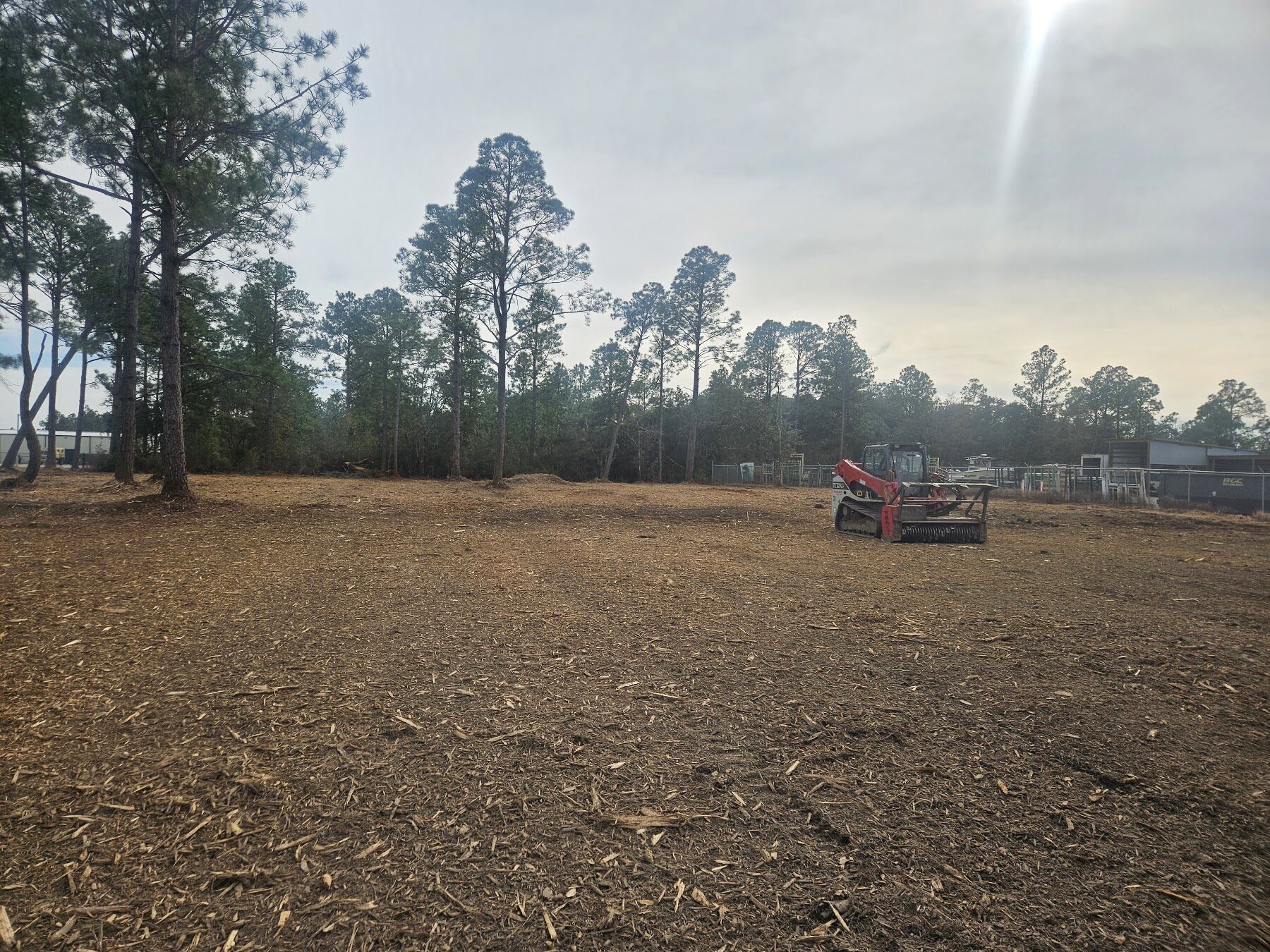 Sandy Creek Services land clearing job